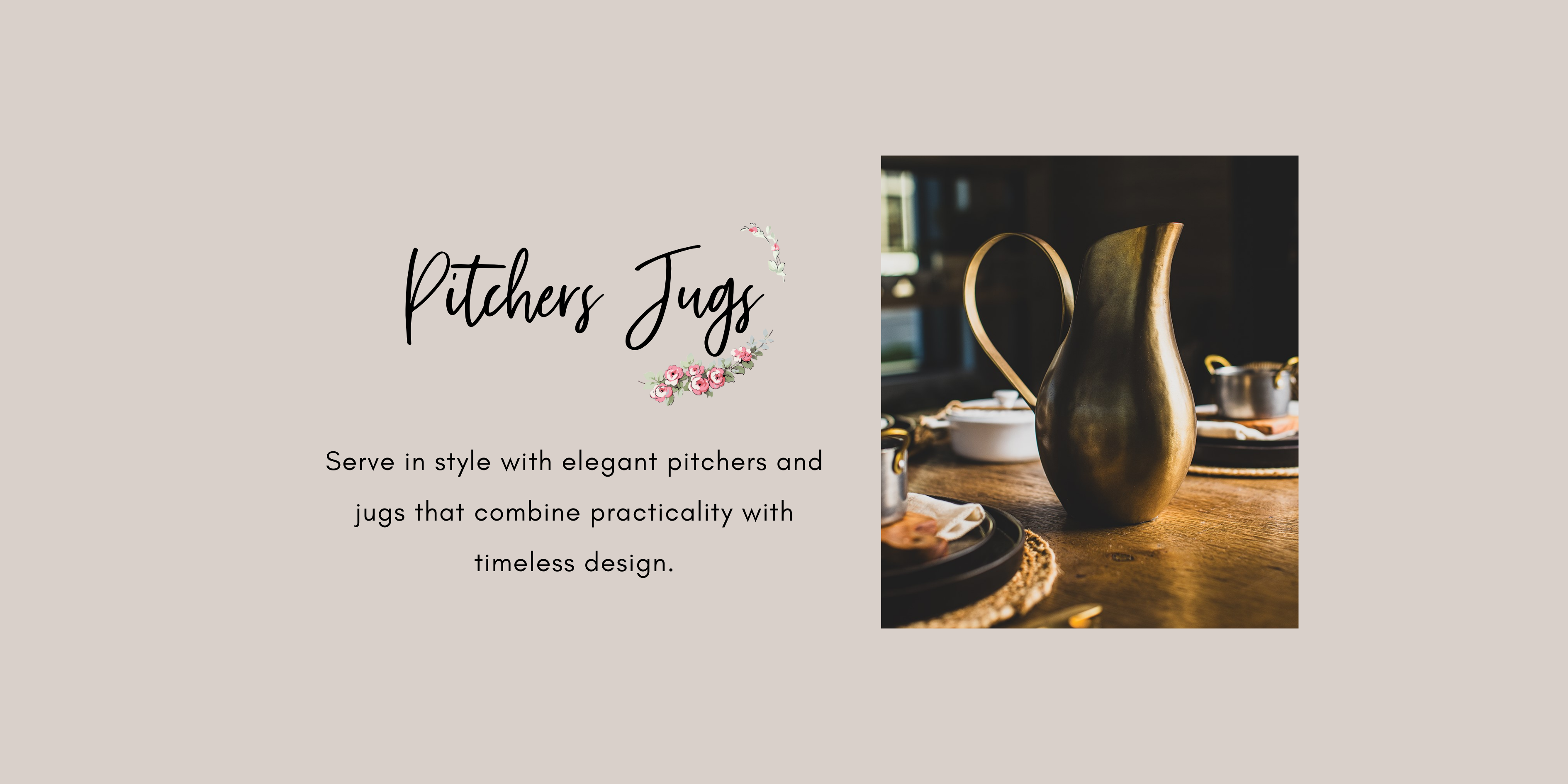 Pitchers & Jugs