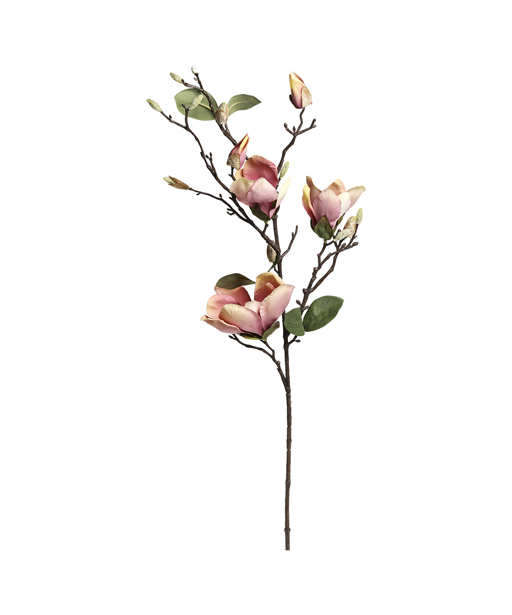 Fleur Magnolia, H87 cm dusty rose
