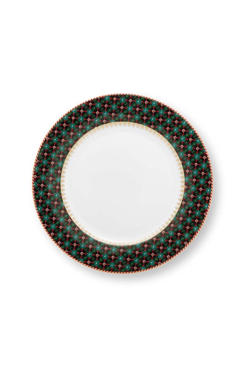 Plate Clover Green 23cm