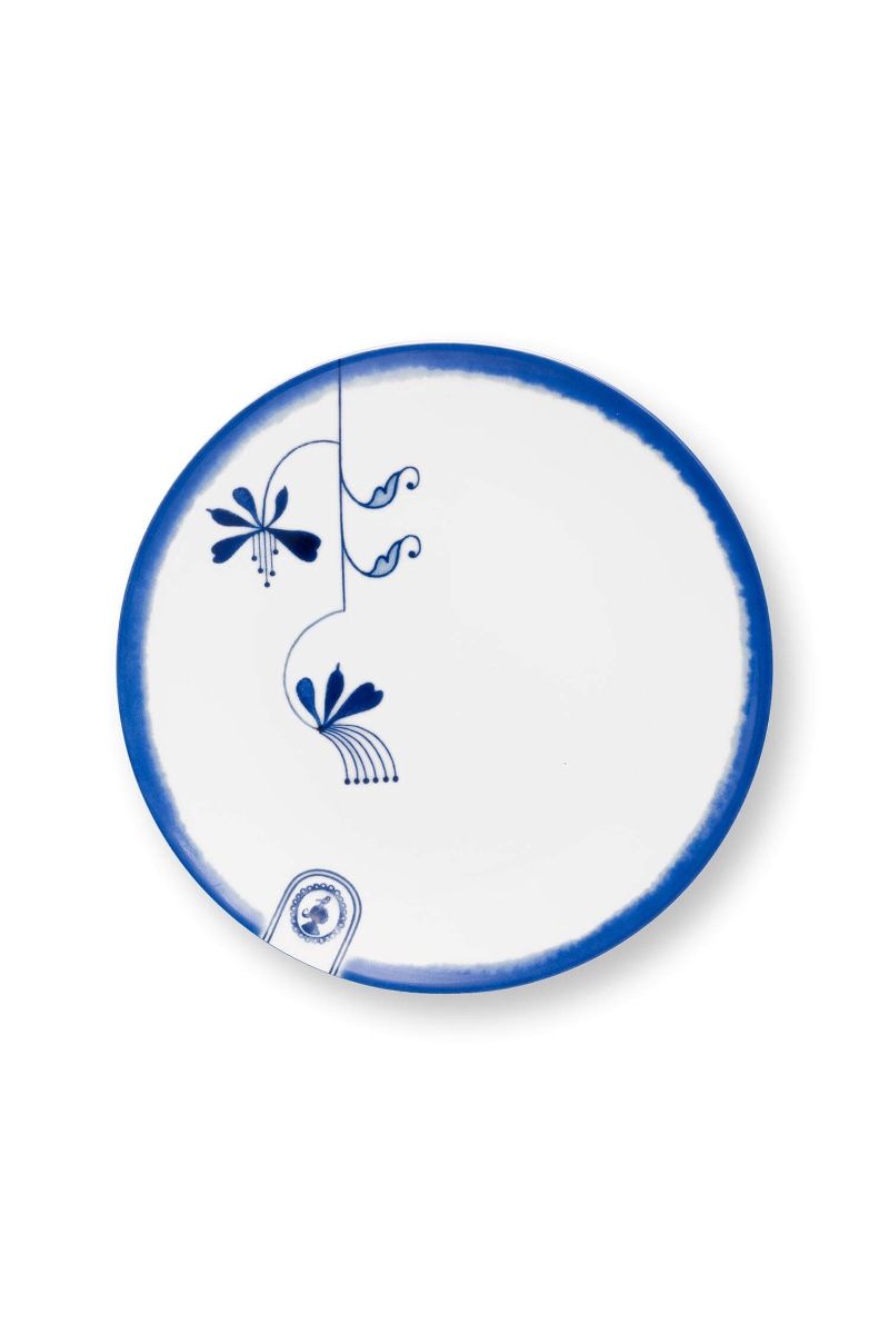 Plate Pip & The Blue Bird White 15cm