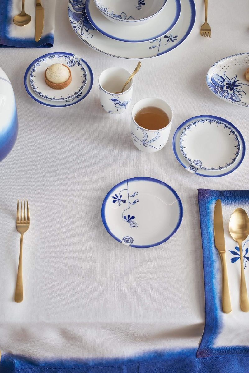 Plate Pip & The Blue Bird White 15cm