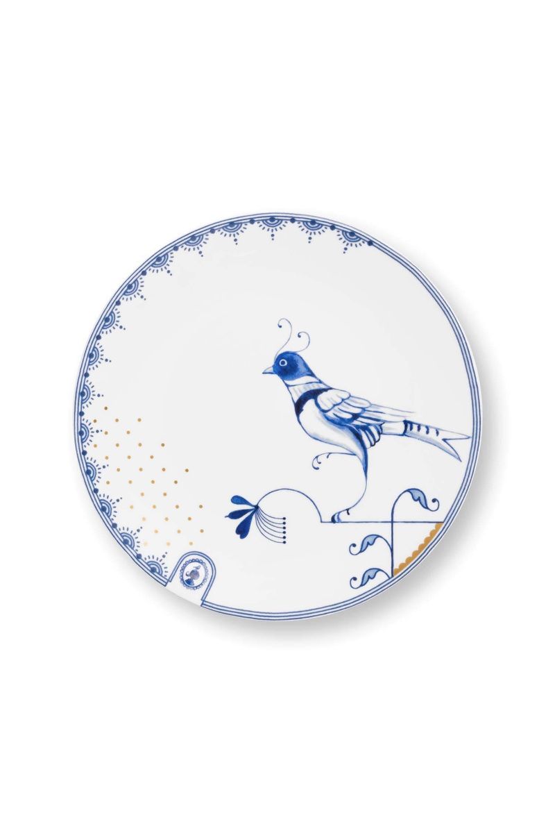Plate Pip & The Blue Bird White 18cm