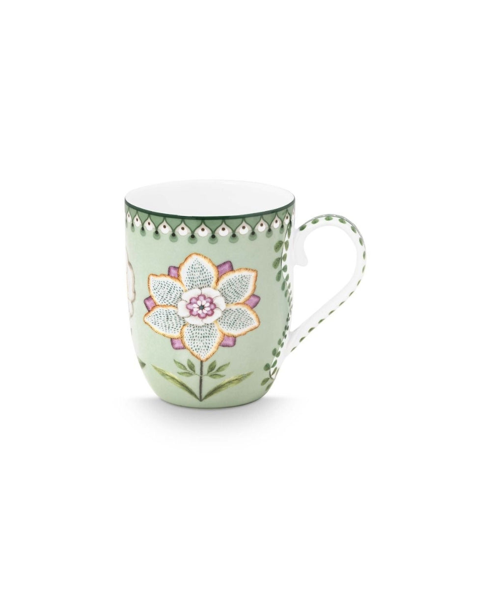 PIP Studio | Home | Mug Small Lily&Lotus Light Green 145ml