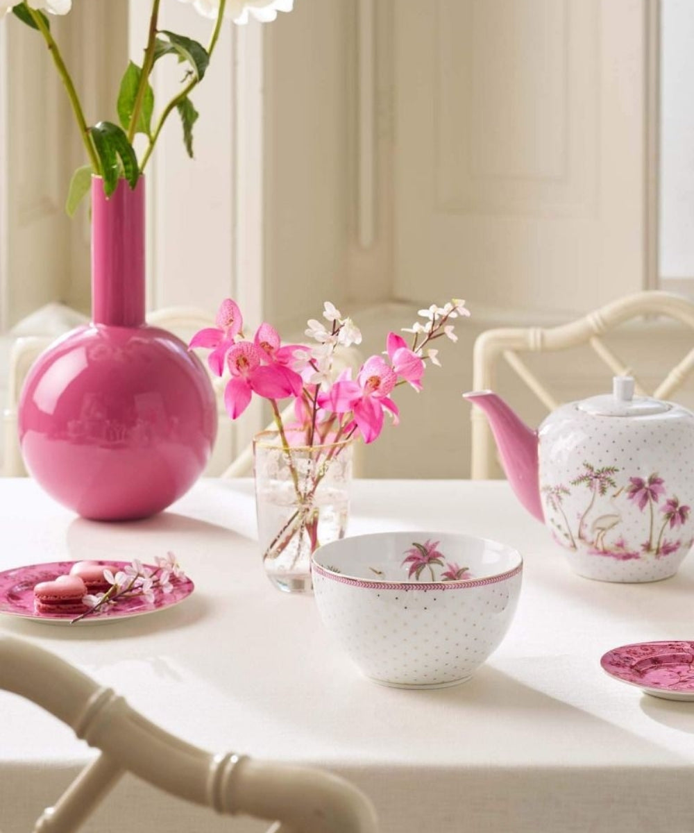 Bowl Jolie Dots Gold Pink (15 cm)