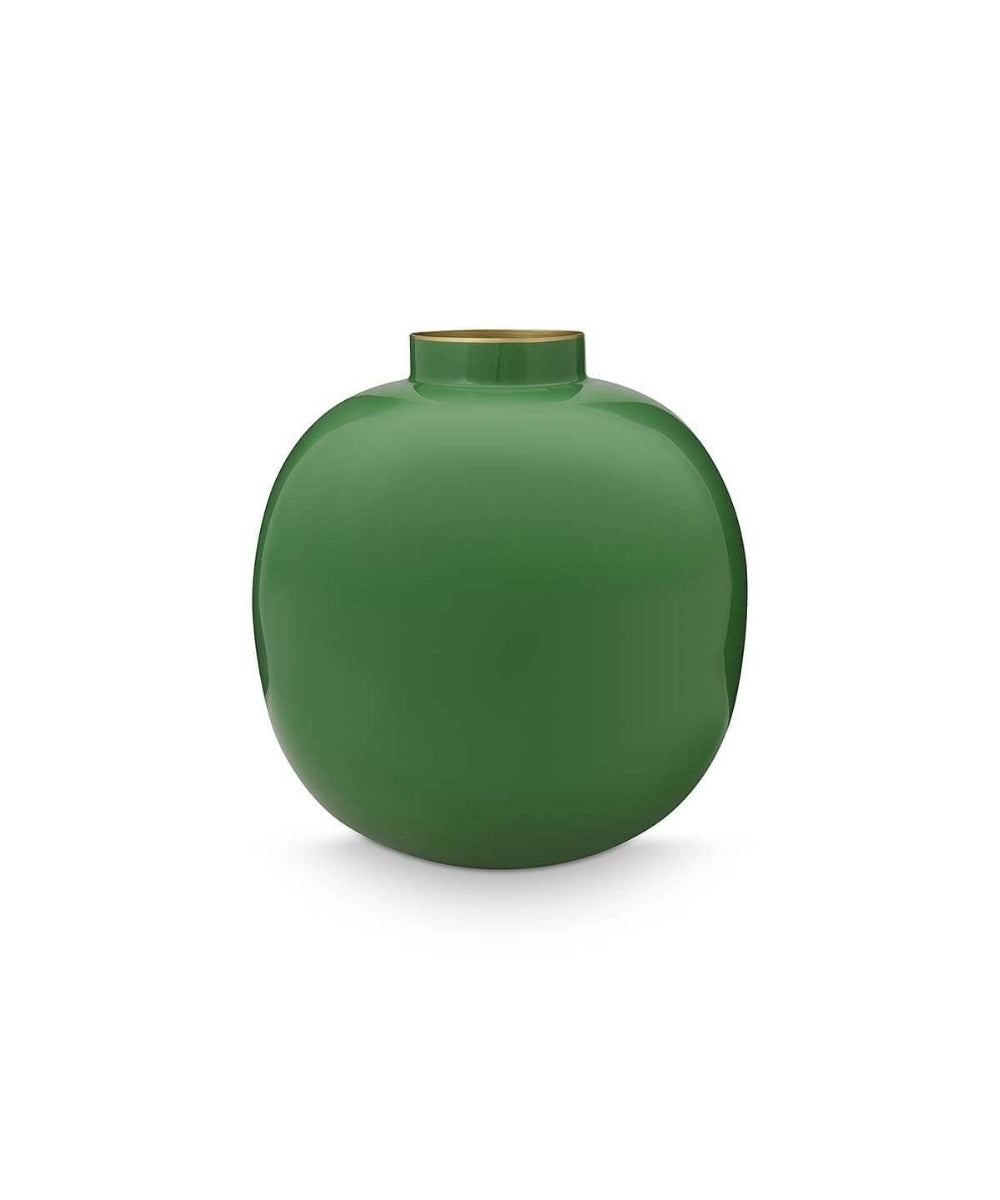 Vase Metal Green (23 cm)