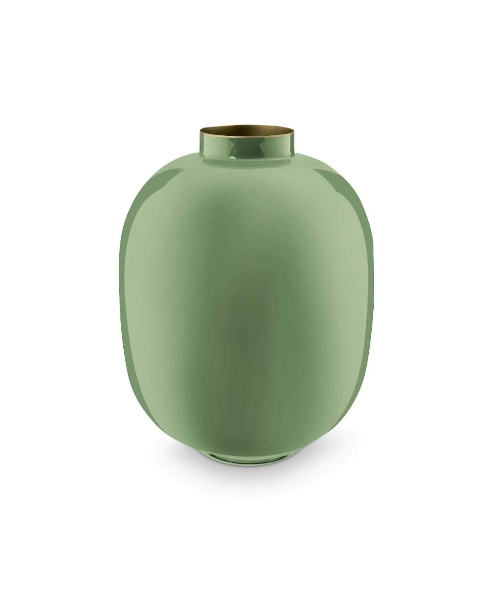 Vase Metal Green (32 cm)