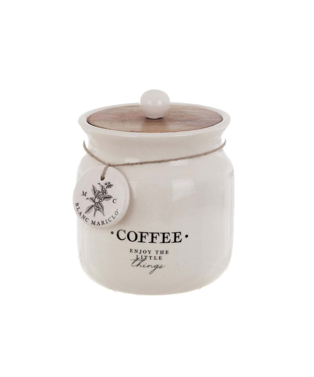 Jar with Cover (Coffee)