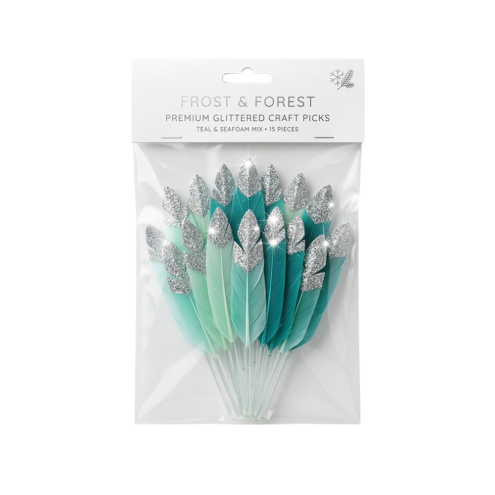 Decoration Feather Mint