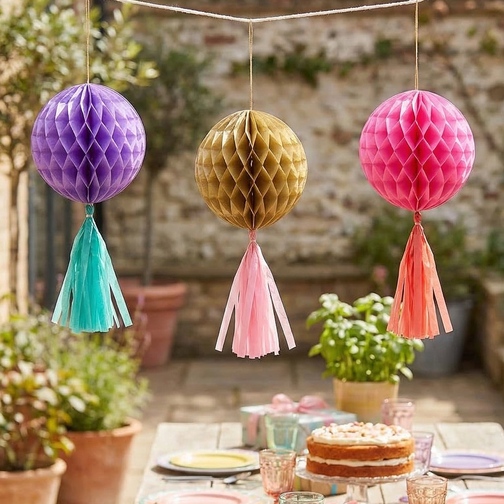 Honeycomb Ball in Asssorted Colors