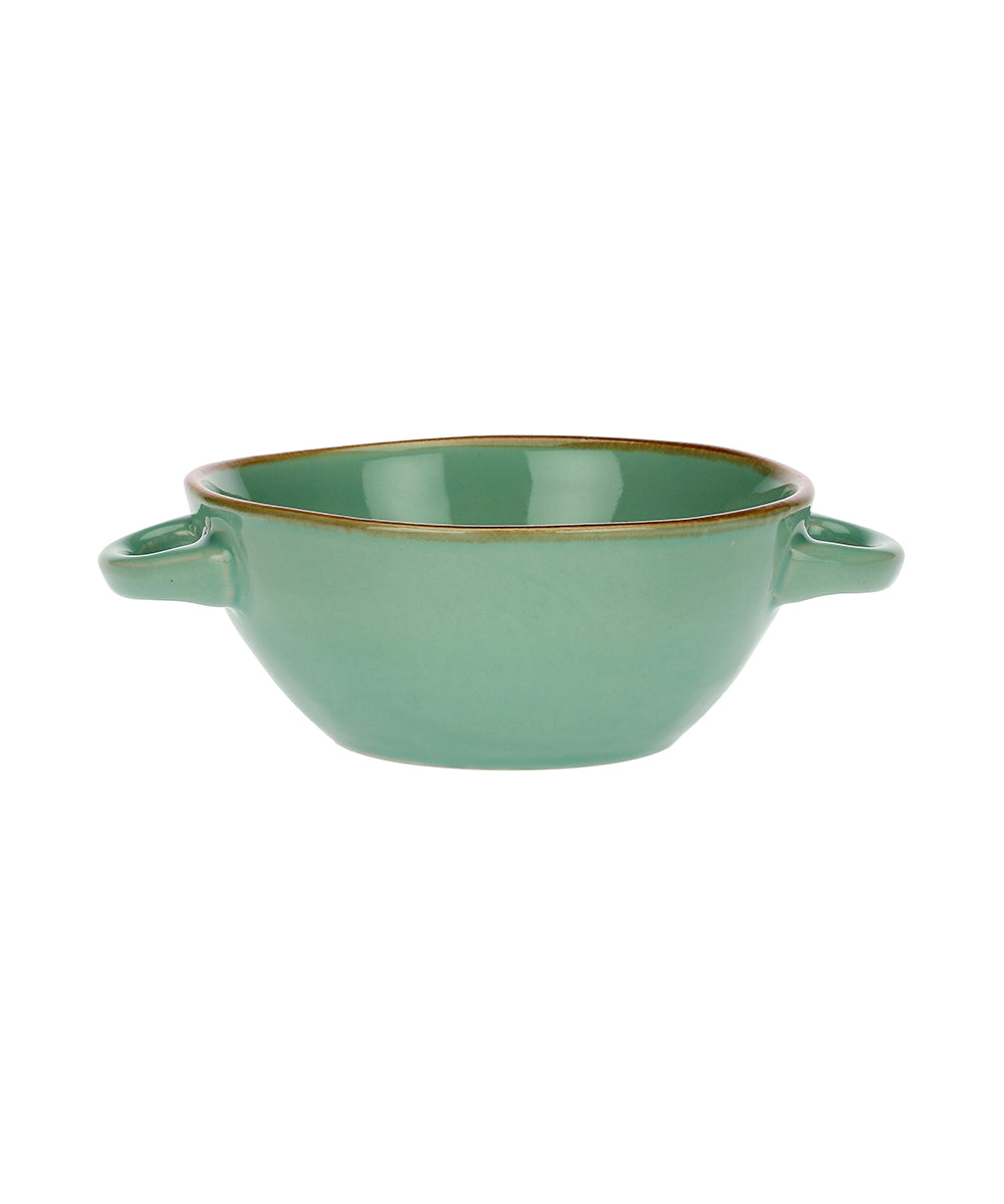 CONCERTO VERDE ACQUA Soup bowl W/H