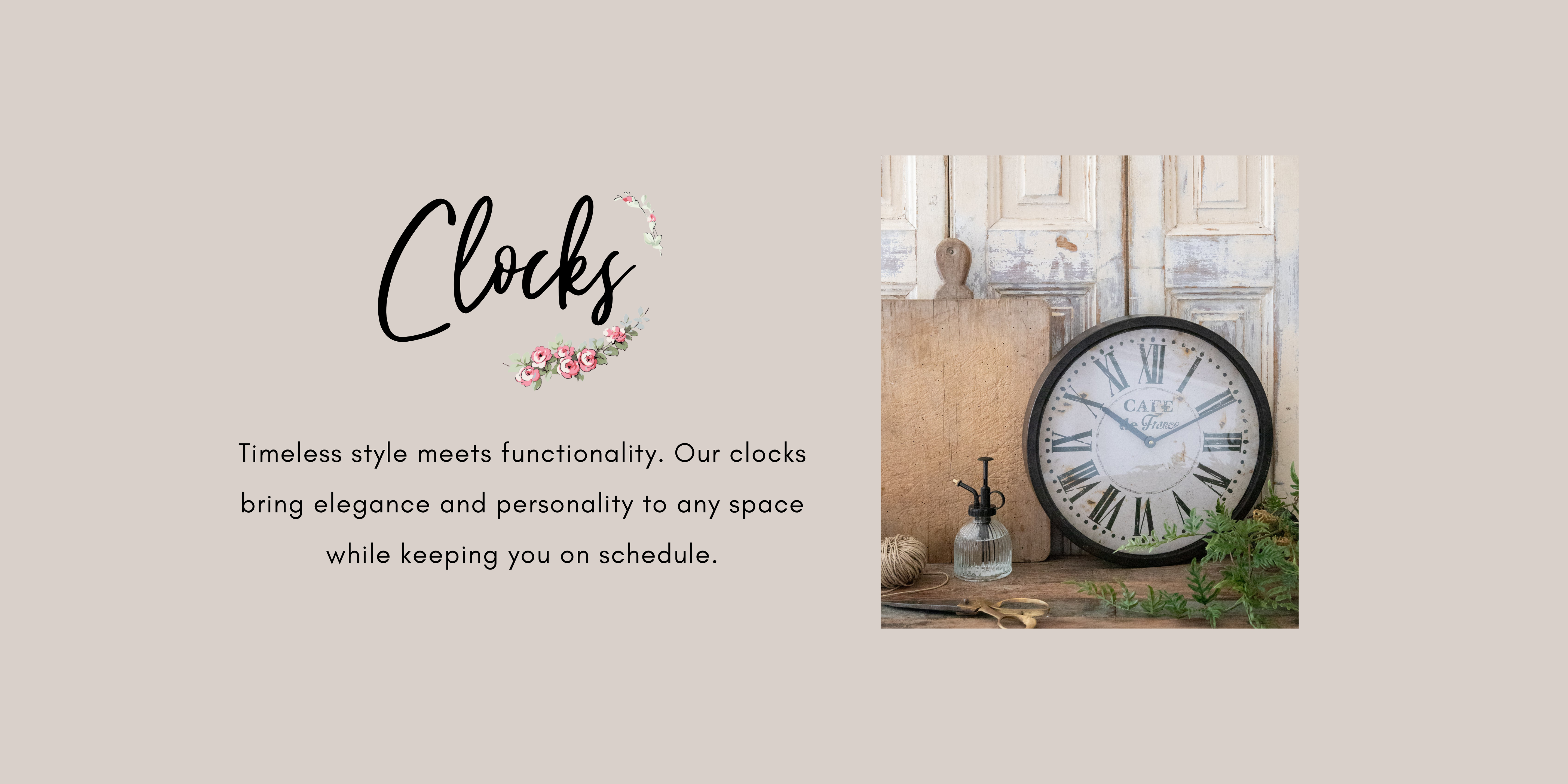 Clocks