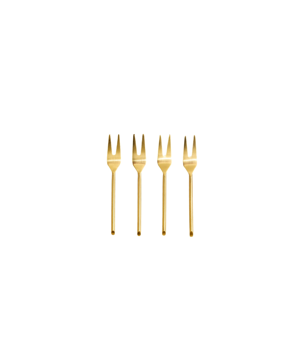 Thin Gold Small Forks