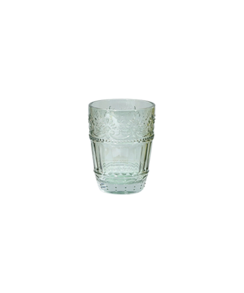 Saint-Emilion Glass w. pattern, 330 ml Green
