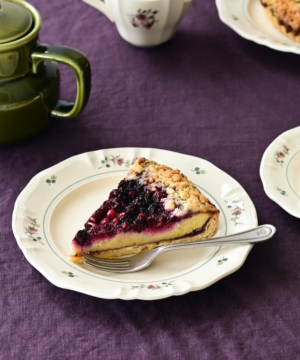 Rosier 200 Plate Flower-Shaped (20.5 x 20.5 x 2.5 cm)