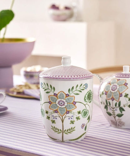 PIP Studio | Storage Jar Lily&Lotus Off White