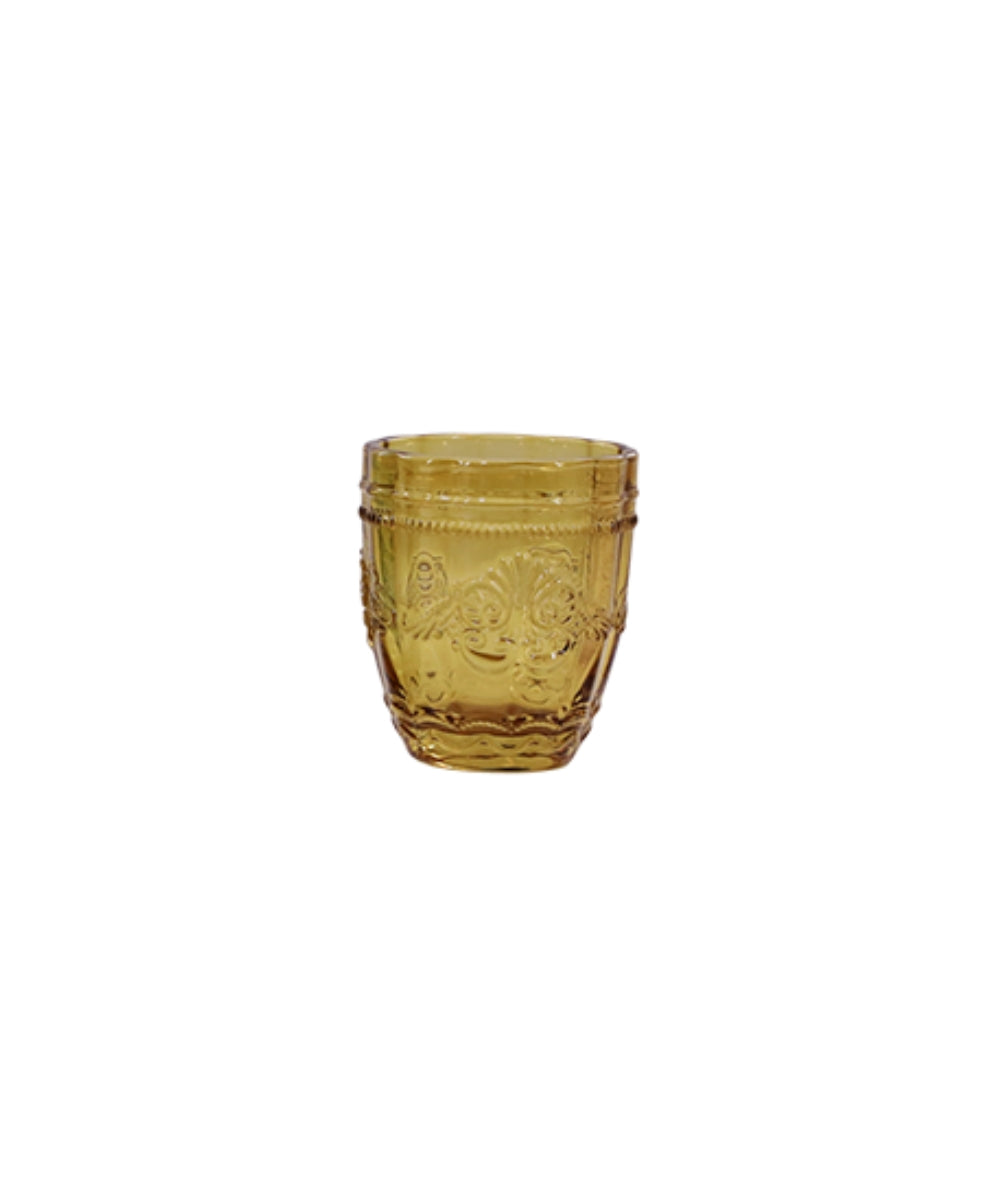 Saint-Emilion Glass w. pattern, 300 ml Honey