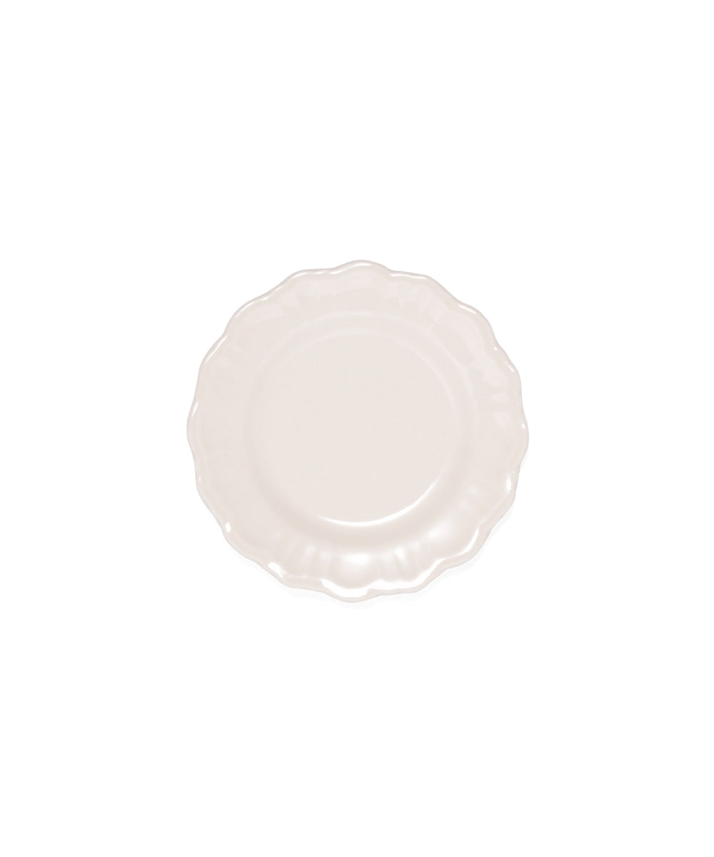 Pomponner 100 Plate White (10.5 x 10.5 x 1.5 cm)