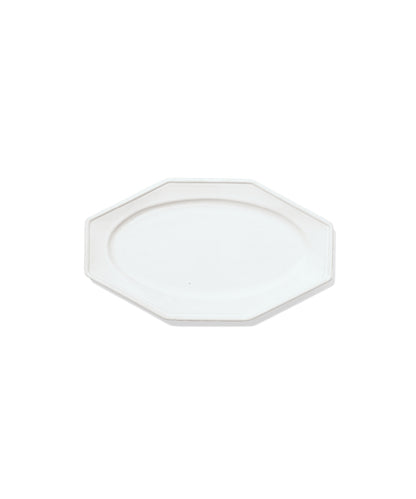 Traiteur Plate L Octagonal White (25 x 14 x 2.5 cm)