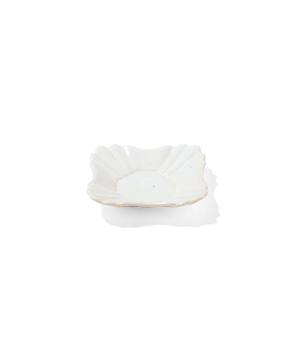IN Saucer Flower-Shaped White (8.7 x 8.7 x 2 cm)