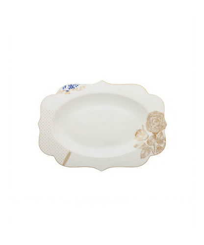 Oval Platter Royal White 40X28.5Cm