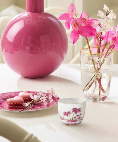 Egg Cup Jolie Dots Gold Pink