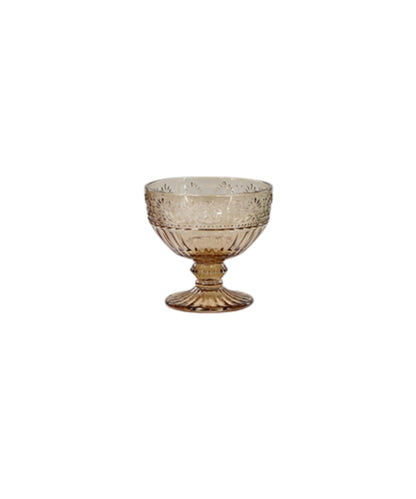 Saint-Emilion Glass w. pattern, 260 ml Amber