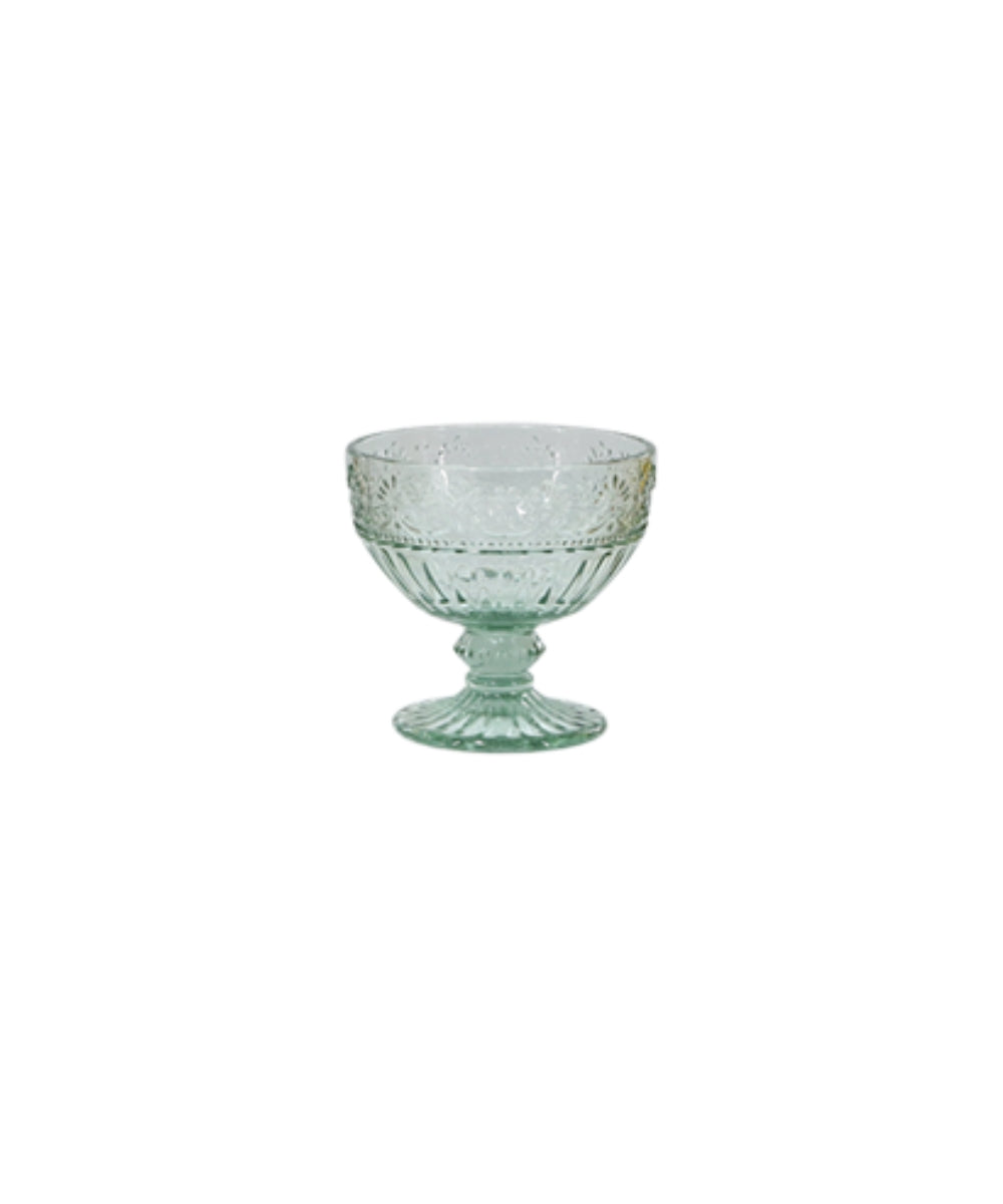 Saint-Emilion Glass w. pattern, 260 ml Green
