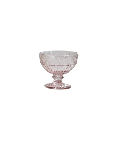 Saint-Emilion Glass w. pattern, 260 ml Taupe
