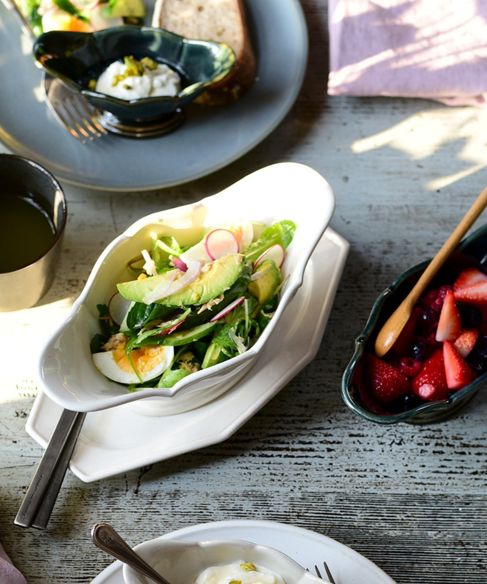 Traiteur Plate M Octagonal White (20 x 12 x 2 cm)