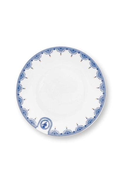 Plate Pip & The Blue Bird White 12cm