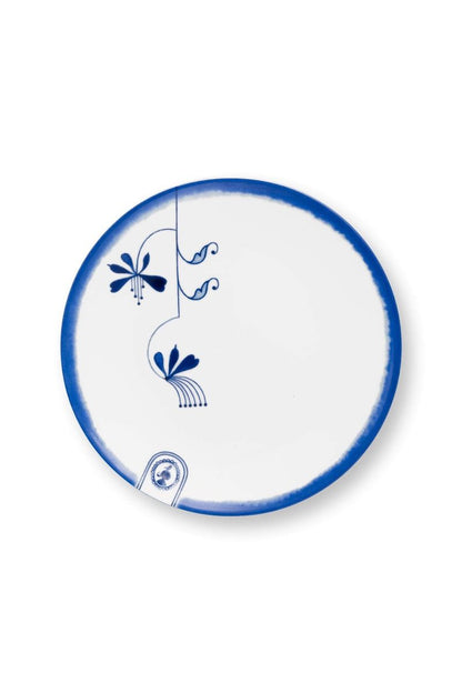 Plate Pip & The Blue Bird White 15cm