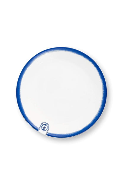Plate Pip & The Blue Bird Tie-Dye White 18cm