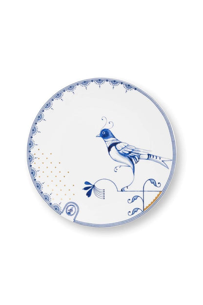 Plate Pip & The Blue Bird White 18cm