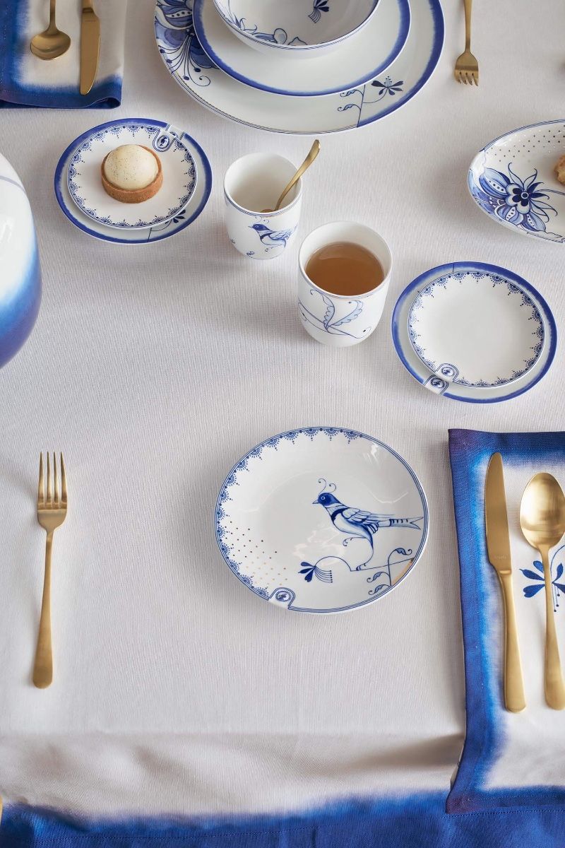 Plate Pip & The Blue Bird White 18cm