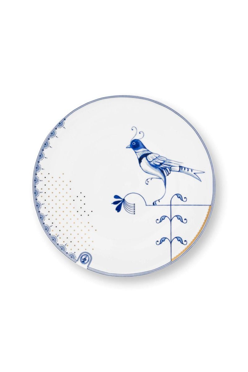 Plate Pip & The Blue Bird White 25.5cm