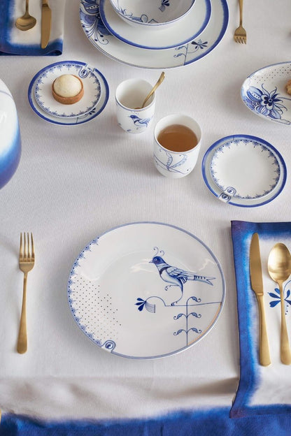 Plate Pip & The Blue Bird White 25.5cm