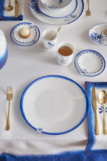 Plate Pip & The Blue Bird Tie-Dye White 30cm