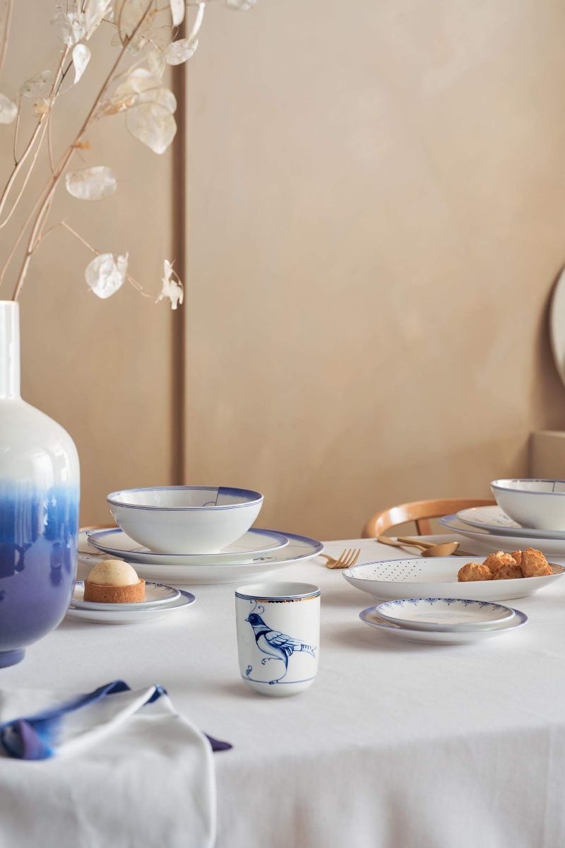 Mug Small Pip & The Blue Bird White