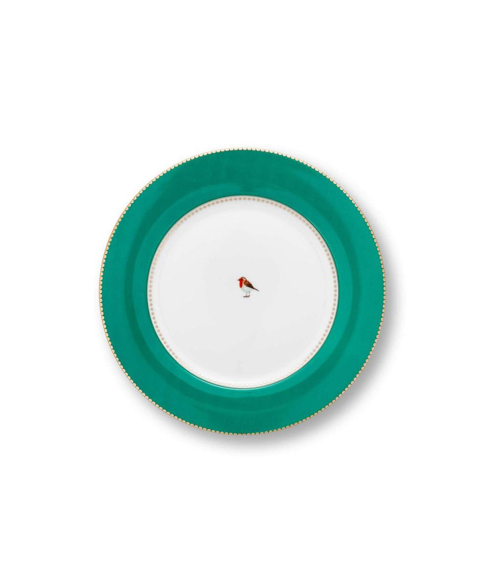 Plate Love Birds Emerald 26.5cm