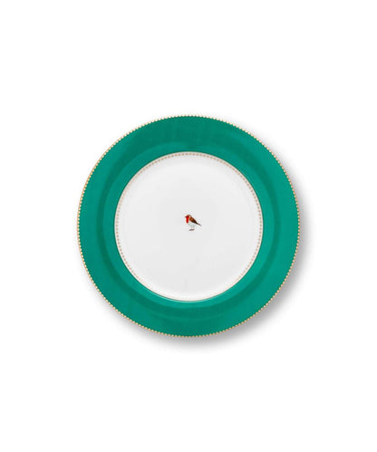 Plate Love Birds Emerald 26.5cm