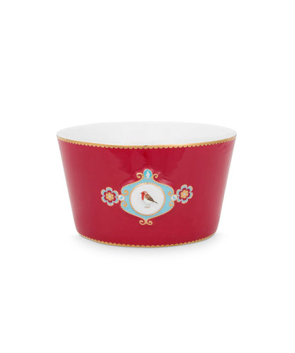 Bowl Love Birds Medallion Red 15cm