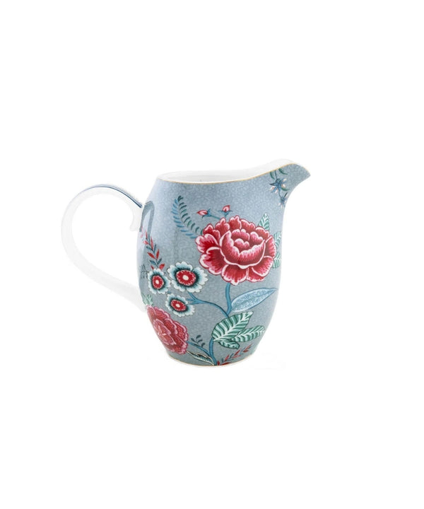 Jug Large Flower Festival Light Blue (950 ml)