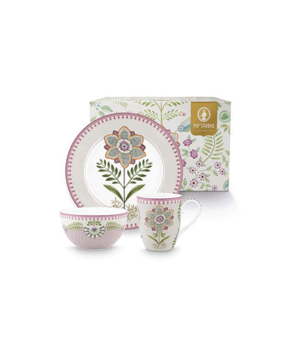 Set/3 Breakfast Set Lily&Lotus
