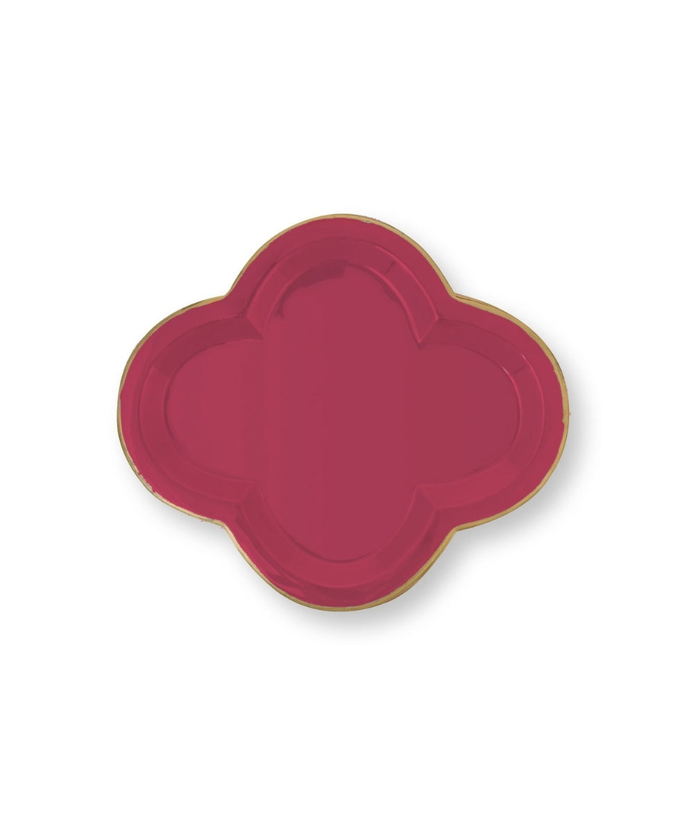 صينية وردية فاخرة (صغيرة)