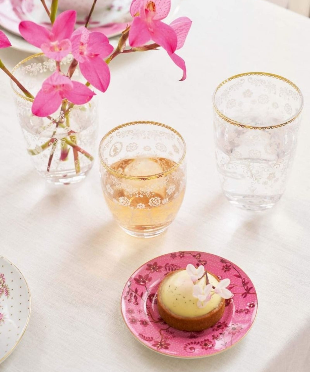 Longdrink Glass Floral