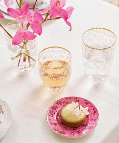 Longdrink Glass Floral