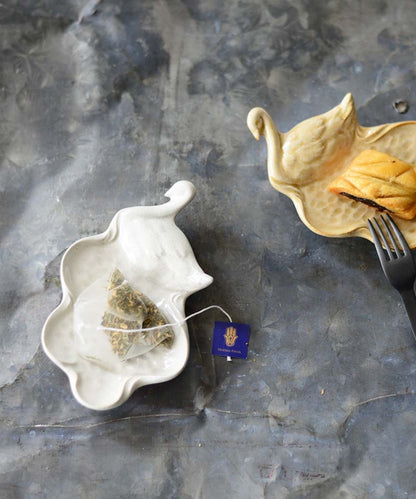 Swan Mini Plate White (13.5 x 8.5 x 3 cm)