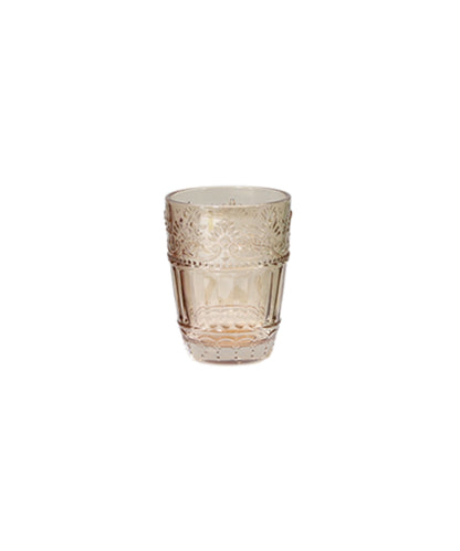 Saint-Emilion Glass w. pattern, 330 ml Amber