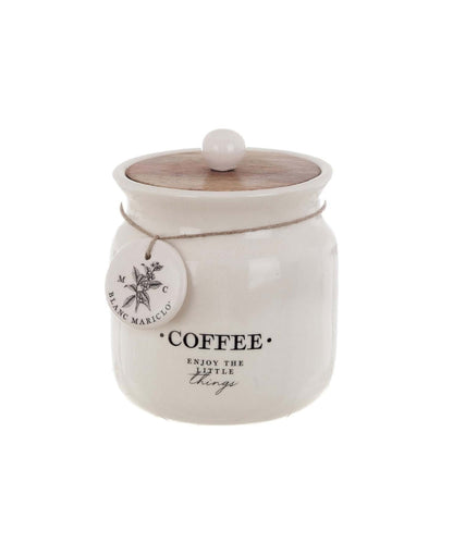 Jar with Cover (Coffee)