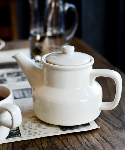 Causette Pot White Round White (12.5 x 20 x 12.5 cm)